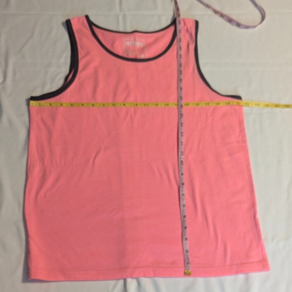 Pair of Urban Pipeline Size Large Tank Tops Pink and Orange - Picture 7 of 8